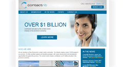 Desktop Screenshot of contactnb.ca